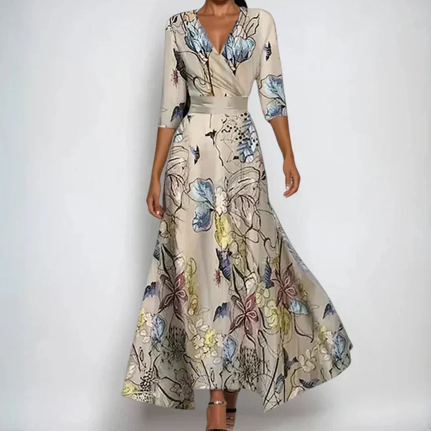 Emily | Robe Florale Élégante