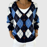 Pascale - Cardigan boutonné en maille en mohair léger