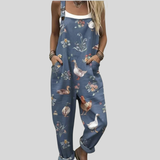 Edmée - Salopette légère en chambray