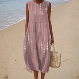 Georgette - Robe d’Été Confortable Sans Manches