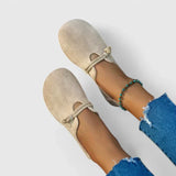 Olivia - Chaussons orthopédiques en teinte beige