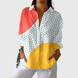 Swann - Blouse imprimée à motif graphique coloré