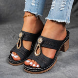 Abby - Sandales orthopédiques avec des détails élégants