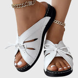 Darcy - Sandales à Enfiler Chic avec Ruban