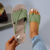Josie - Sandales expressives en couleur vert menthe