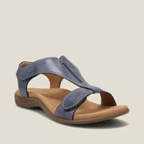 Finola - Sandales orthopédiques noires au style classique