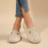 Darcy - Sandales ergonomiques avec audace rouge
