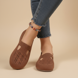 Fiona - Sandales ergonomiques avec une touche rouge