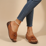 Medellin - Sandales ergonomiques en teinte beige