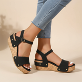 Daniela - Sandales à talons élégantes noires