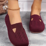 Darcy - Sandales ergonomiques avec audace rouge